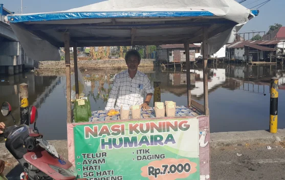 Nasi Kuning Bungkus Humaira Menu Pilihan Sarapan Pagi