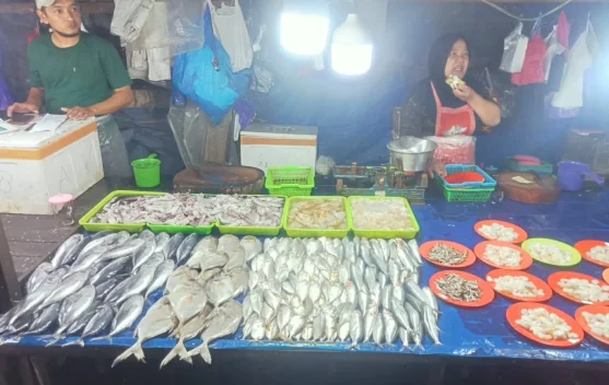 Musim Kemarau, Harga Ikan di Pasar Gang Amal Banjarmasin Naik