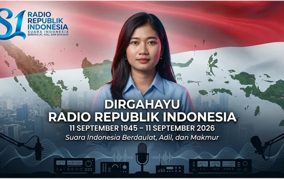 Bikin Poster HUT ke-81 RRI dengan Foto Pribadi, Gunakan Prompt Ini