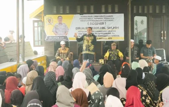 Ingatkan Bahaya Karhutla, Supian HK Sosialisasikan Perda Kesehatan