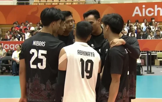 Asian Games 2026, Tim Voli Putra Indonesia Kalah Dramatis dari Thailand