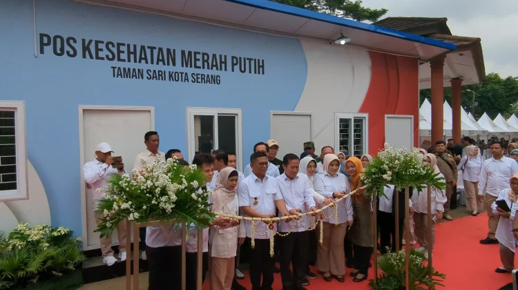 Pos Kesehatan Merah Putih di Taman Sari Resmi Beroperasi