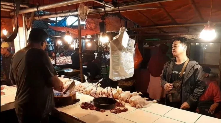 Harga Pangan di Pasar Badak Pandeglang Meroket