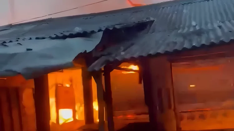 Pasar Baru Labuan Pandeglang Terbakar