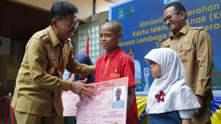 Melalui Pembagian KIA, Pemkot Tangerang Jamin Hak Anak