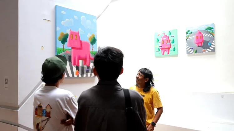 Seniman Tangsel Gelar Pameran Seni Rupa Nomad & Nowhere Art Exhibition