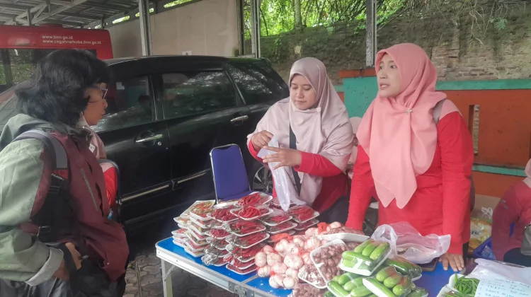 DKPP Cilegon Melakukan Gerakan Pangan Murah