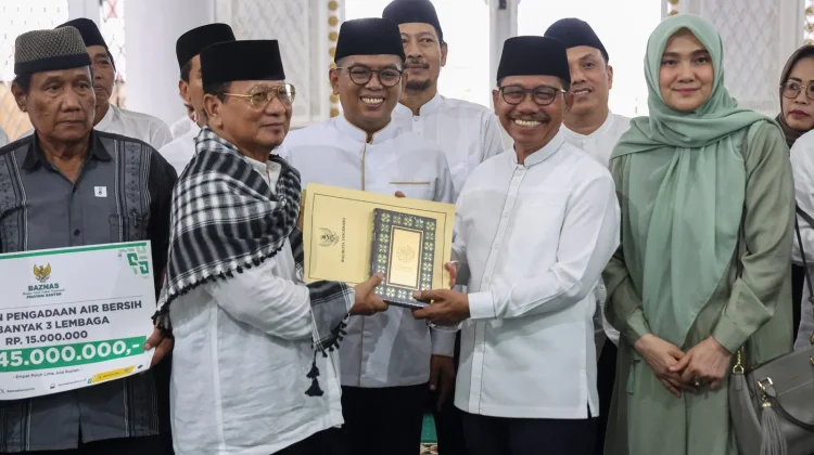 Andra Soni Ajak Warga Selalu Bersyukur Selama Ramadan