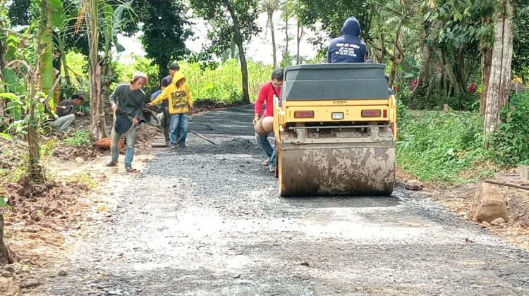 Masuki Hari ke 22, TMMD Sukamenak Masuk Tahap Pengaspalan