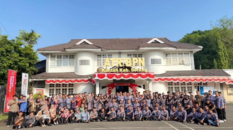 Kantah Kabupaten Serang Terbitkan 130 Sertipikat PTSL