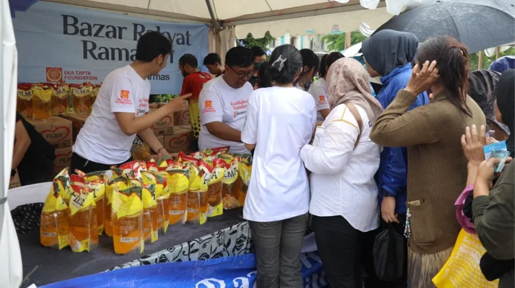 Bazar Ramadan di Tangsel Diserbu Warga