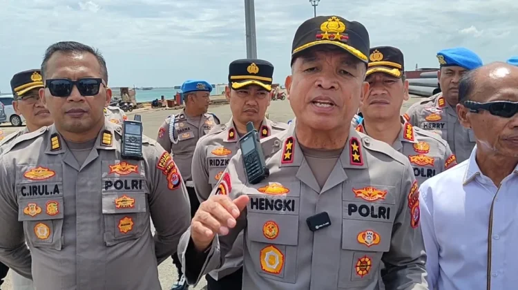 Polda Banten Siapkan Kantong Parkir Truk di Bojonegara