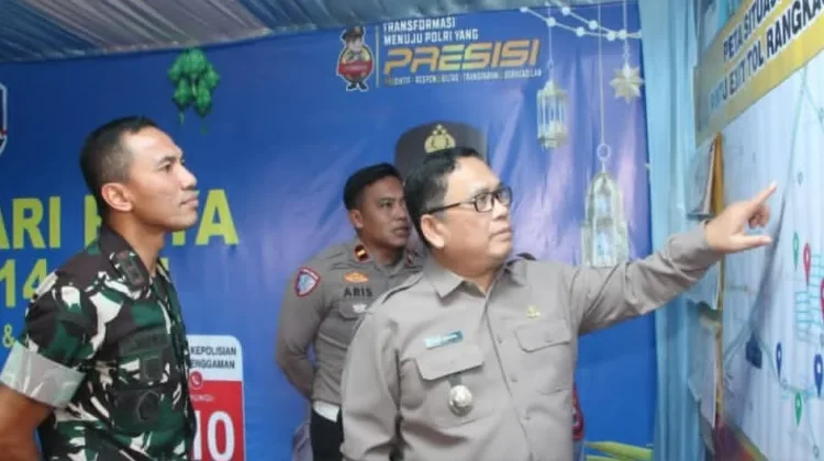 Pastikan Mudik Lancar, Wabup Lebak Tinjau Titik Strategis