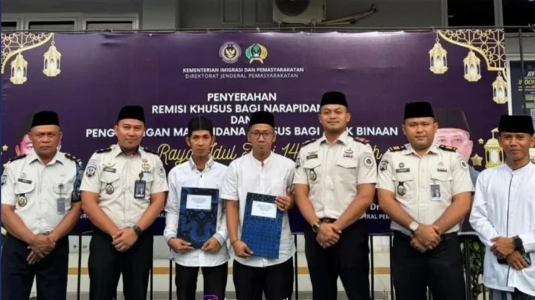 Ratusan WBP Rangkasbitung Terima Remisi Lebaran