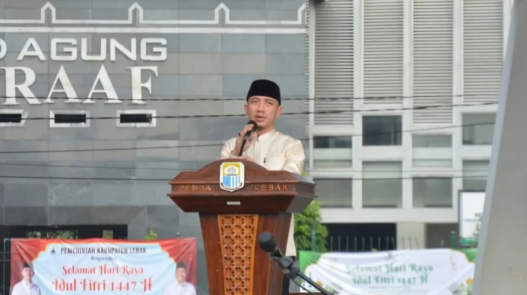 Bupati Lebak Imbau Warga  Rayakan Lebaran dengan Bijak