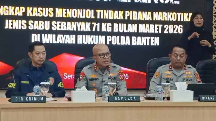 Polda Banten Ungkap Kasus Narkotika, Masyarakat Diiajak Aktif Lapor
