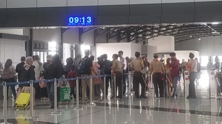 Stasiun Rangkasbitung Tingkatkan Layanan Arus Balik Lebaran