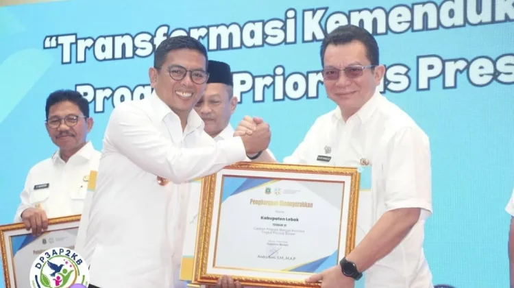 Lebak Raih Penghargaan Program Kependudukan Provinsi Banten