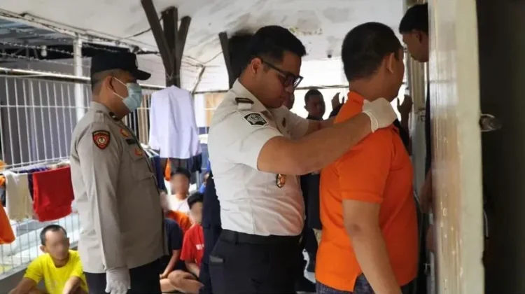 Rutan Pandeglang Gelar Razia Gabungan