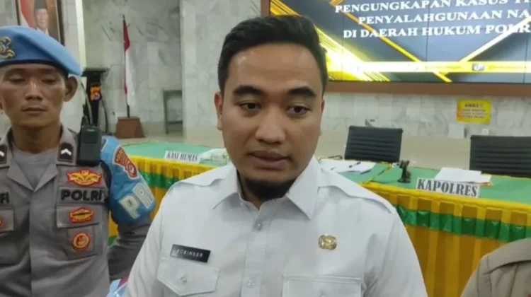 Robinsar Akan Pecat ASN yang Terlibat Penyalahgunaan Narkoba