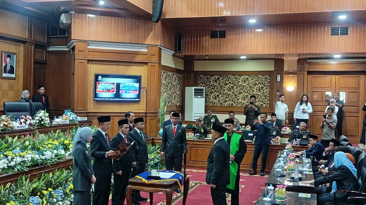 DPRD Kabupaten Serang Resmi Lantik PAW Anggota Gerindra
