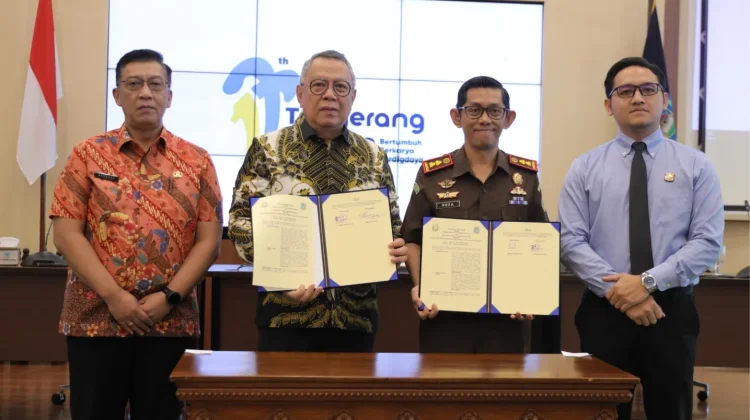 Pemkot dan Kejari Tangsel Teken Kerja Sama Pengelolaan Pemerintahan