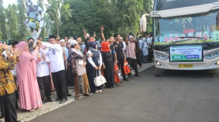 Pemberangkatan Jamaah Haji Pandeglang 2026 Terbagi Tiga Kloter
