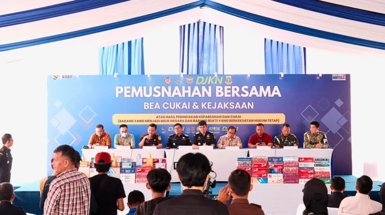 Peredaran Rokok Ilegal Rugikan Negara Rp24,7 Miliar