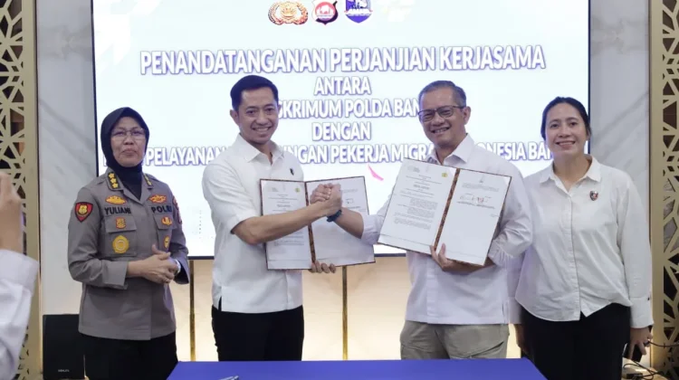 Ditreskrimum Polda Banten Jalin Kerja Sama dengan BP3MI Banten