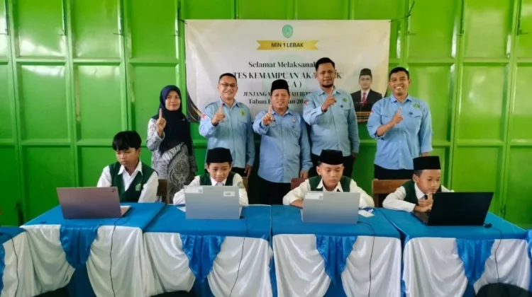 Kemenag Monitoring dan Evaluasi TKA MIN 1 Lebak