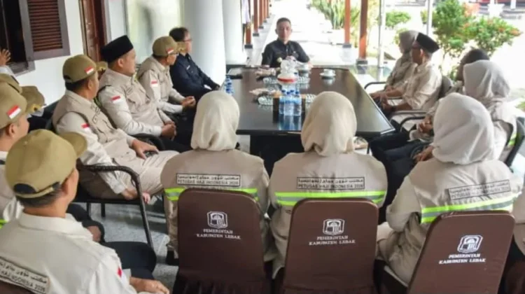 Kepala Kantor Urusan Haji Lebak Bertemu Bupati jelang Keberangkatan Jemaah