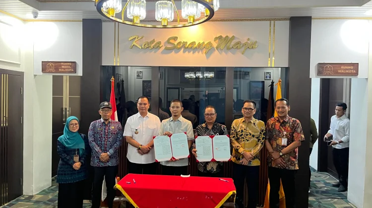 Kampung Tema, Pemkot Serang dan Bank Banten Kolaborasi Percantik Royal Baroe
