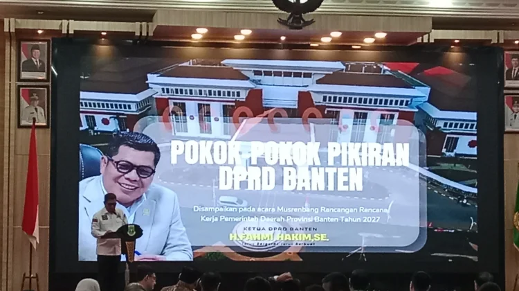 Ketua DPRD Banten Fahmi Hakim Sampaikan Pokir saat Musrenbang