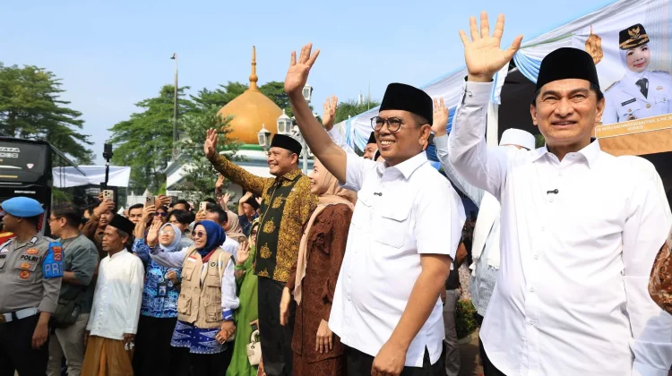 Jemaah Haji Kabupaten Serang Berangkat ke Embarkasi Cipondoh