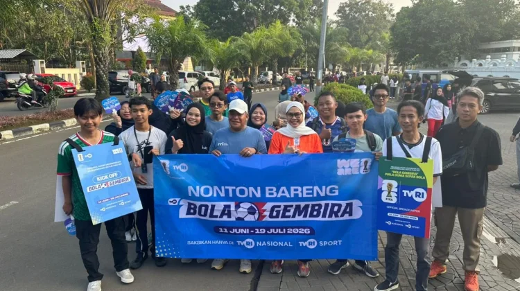 TVRI Banten Gelar Fun Walk Bola Gembira 2026