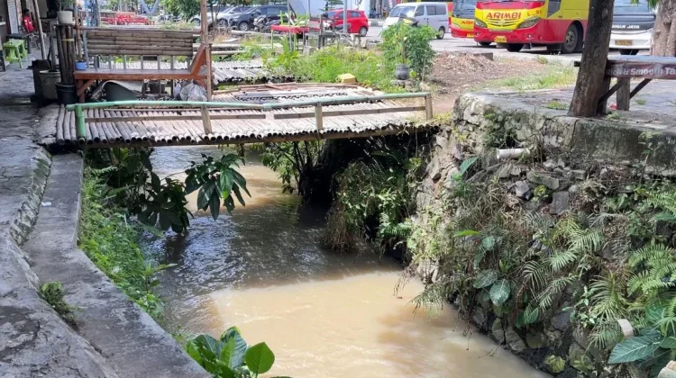 DLH Periksa Dugaan Limbah di Sungai Sekitar Terminal Pakupatan