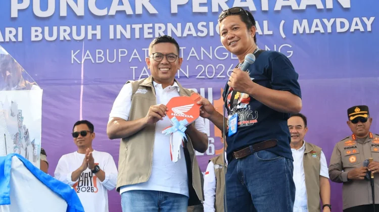 Andra Soni Ajak Buruh dan Pengusaha Perkuat Kolaborasi
