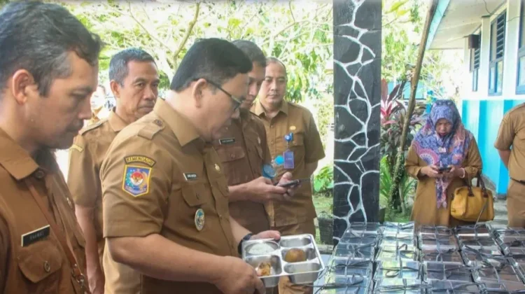 Wabup Lebak Tinjau Program Makan Bergizi Gratis