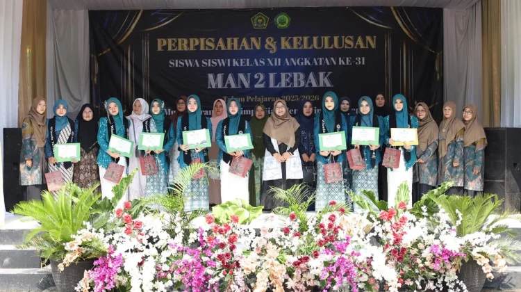 MAN 2 Lebak Lepas 148 Siswa Kelas Akhir