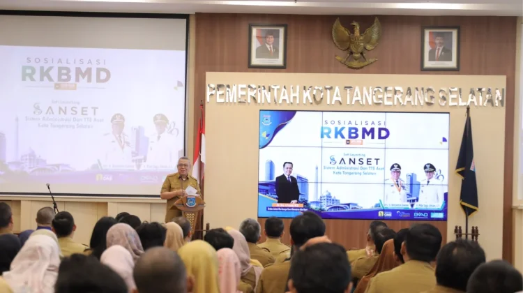 Tingkatkan Pengelolaan Aset Daerah, Pemkot Tangsel Kenalkan Aplikasi SANSET