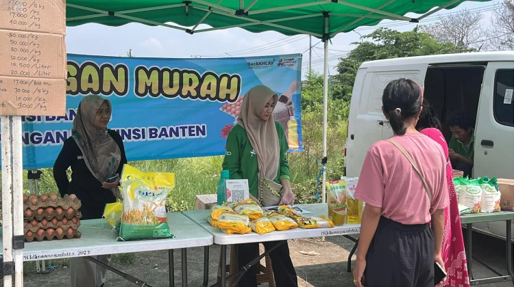 Jelang Iduladha, Pemprov Banten Gelar Pangan Murah di Rusunawa Kaujon