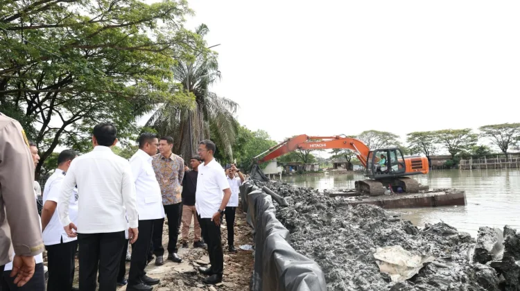 Andra Soni Tinjau Normalisasi Situ Bulakan