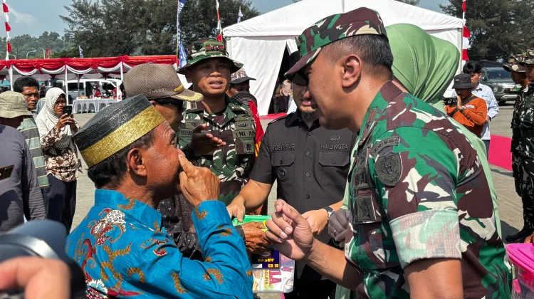 Danrem 064 Maulana Yusuf Tutup TMMD ke-128 Kodim 0623 Cilegon