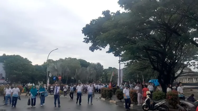 Baznas Lebak Gelar Jalan Sehat Berkah, Hadiah Utama Umrah