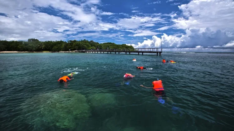 Panorama KEK Tanjung Lesung Pikat Wisatawan saat Libur Iduladha