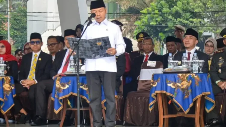 Wamendikdasmen Pimpin Upacara Hari Lahir Pancasila di Lebak