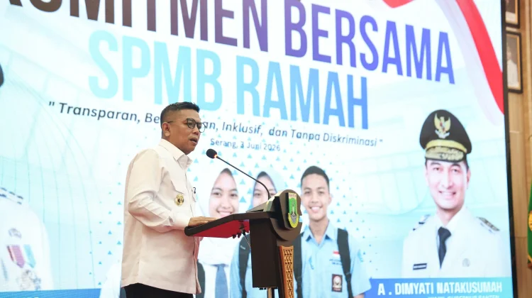 Gubernur Pimpin Penandatanganan Komitmen SPMB Ramah Tahun Ajaran 2026-2027