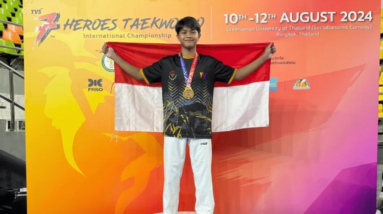Atlet Taekwondo Banten Tembus Ajang Internasional Berkat Mental yang Kuat