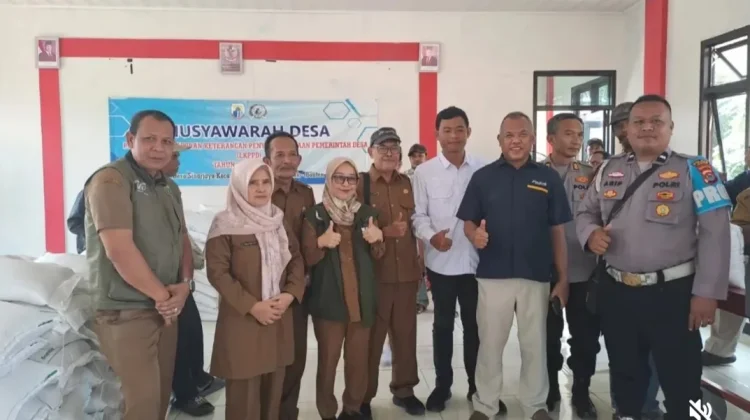 Disketapang Lebak dan Bulog Laksanakan Monev Penyaluran Bantuan Pangan
