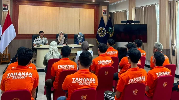 Kemenkum Banten Monev Penerima Bantuan Hukum di Rutan dan Lapas Serang